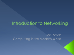 Networking Basics - Walton County School District