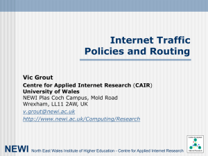 Internet Traffic Policies and Routing