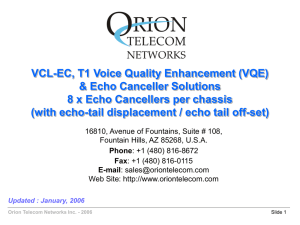 VCL-EC_T1_VQE_&_Echo Canceller