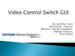 Video Switch GUI - Adaptive optics