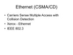 Ethernet (CSMA/CD) - Universitas Hasanuddin