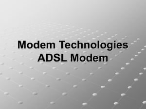 Modem Technologies ADSL Modem