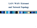 LAN / WAN / Extranet และ Network Topology แบบต่าง ๆ