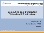 VMware Presentation - Georgia Institute of Technology