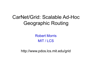 A Scalable Location Service for Geographic Ad Hoc Routing