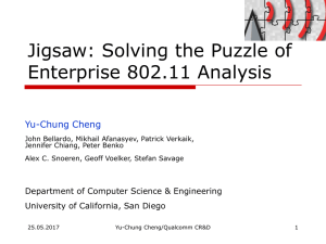 Jigsaw: Solving the Puzzle of Enterprise 802.11 Analysis