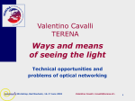 Overview of work in TERENA