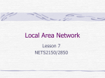 Chapter 15 Local Area Network Overview