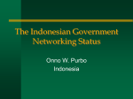 The Indonesian Government Networking Status