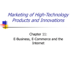 Chapter 8: High Technology Marketing and the Internet