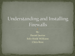 Understanding and Installing Firewalls