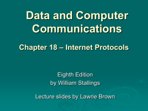 Chapter 18 - William Stallings, Data and Computer