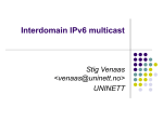 Interdomain IPv6 multicast