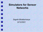 Simulators for Sensor Networks - University of Virginia, Department