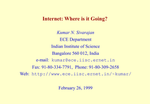 Internet-Future - Indian Institute of Science