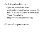 Case Study: Infiniband