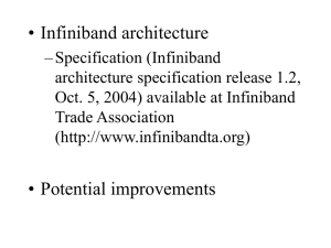 Case Study: Infiniband