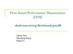 Flow-based Performance Measurement