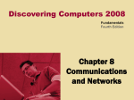 Chapter 8 Communications and Networks