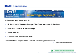 IP Services in Western Europe