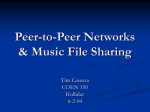 Peer-to-Peer Networks & File Sharing