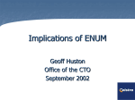 Implications of ENUM