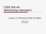 OSPF & BGP