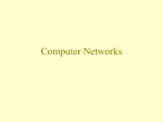 Computer Networks - Lynchburg College