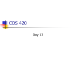 COS 420 day 13