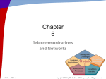 Telecommunications and Networks