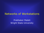 Networks of Workstations - Wright State University