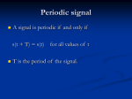 Periodic signal - Kean University