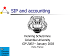 SIP and accounting - Columbia University
