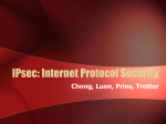IPSEC Presentation