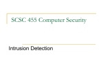 Intrusion detection systems