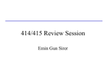414/415 Review Session