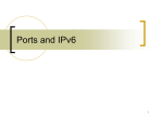 Ports and IPv6