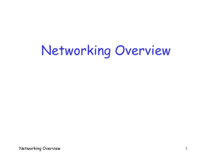 Networking Overview