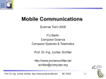 Mobile Communications