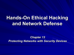 Hands-On Ethical Hacking and Network Security