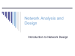 CE 4226 Network Systems Analysis and Design