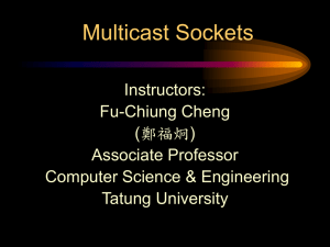 Multicast Basic Concept