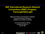 (IRNC) Program: TransLight/StarLight