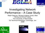 Investigating Network Performance – A Case Study