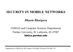 security in mobile network - Computer Science
