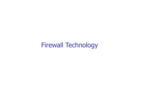 firewalls - Faculty Personal Homepage