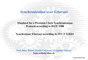 The Standard IEEE 1588