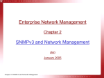 2. SNMPv3 and Network Management