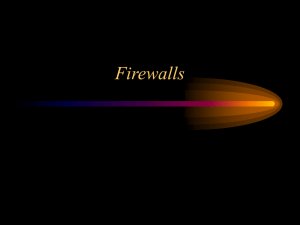 Firewalls