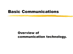Overview of Communications Technologies